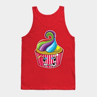 Angry Cupcake Tank Top